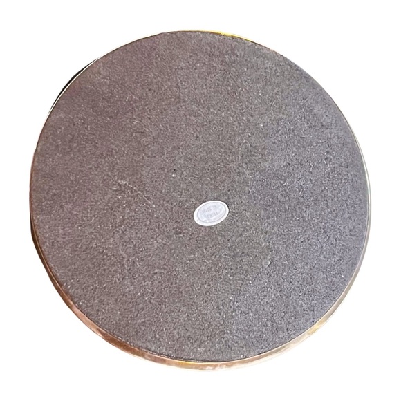 New in package silver plated coaster set for coffee table dining area drink cold - Picture 5 of 11